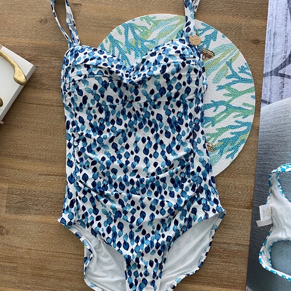 NWT Nip Tuck Petal Plunge Isla One Piece Size 8 - Picture 5 of 14